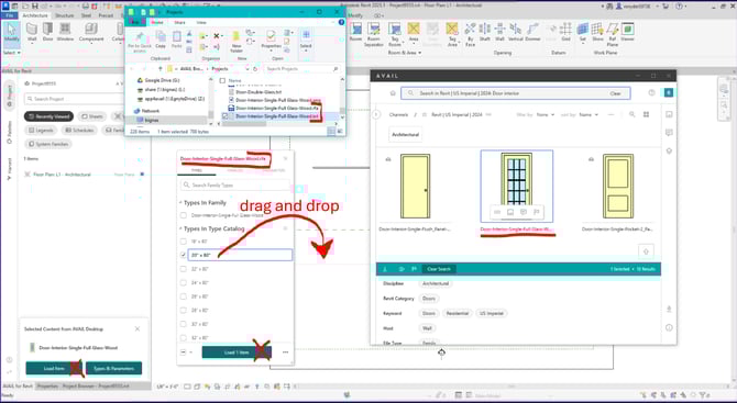 Load and Place in one step