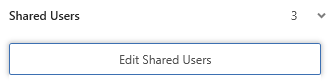 Edit Shared Users